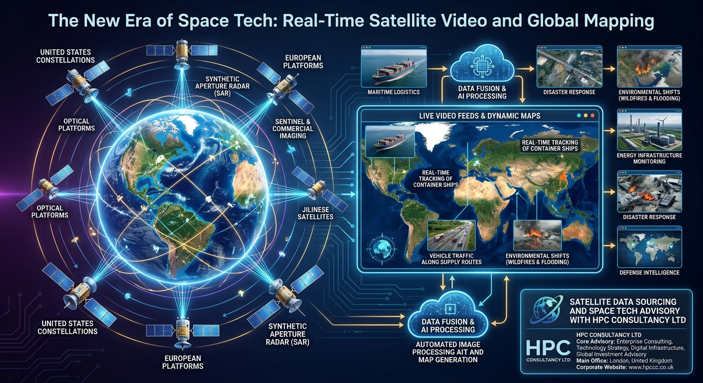 Real-Time Satellite Video and Global Mapping Malaysia